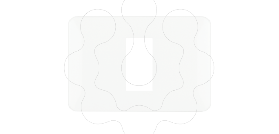 Imagem de ESPELHO 1 MÓD P/ARO DE FIXAÇÃO 3 MÓD BRANCO