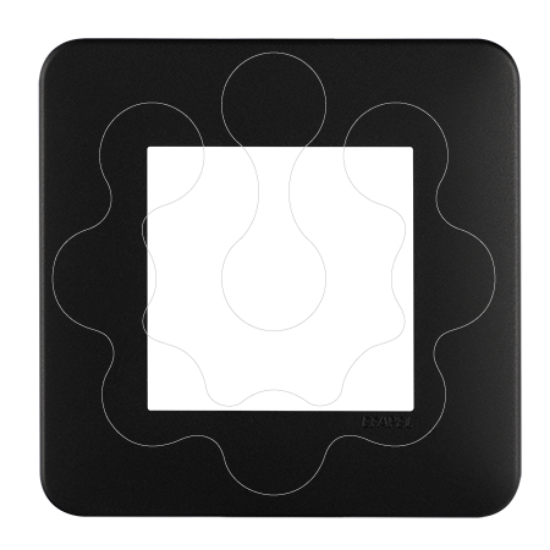 Imagem de ESPELHO SIMPLES PRETO MATE