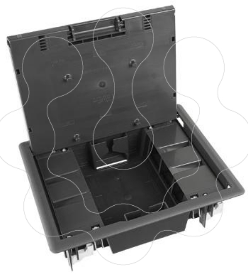 Imagem de Caixa chão cinzenta - 12 módulos