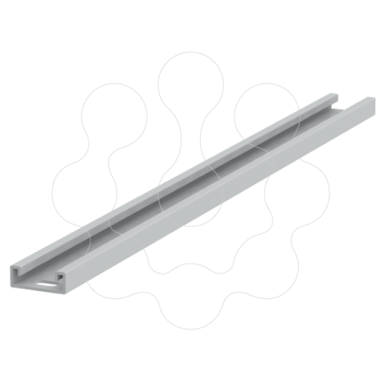 Imagem de 66 Tele-carril isolante cinzento 14x36 U23X