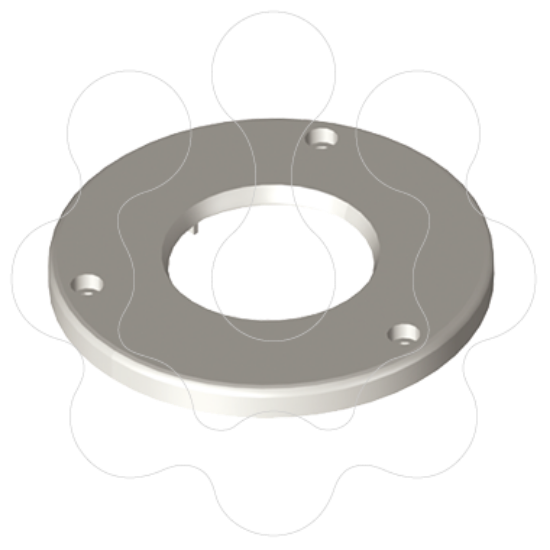 Imagem de 51 Fixação ao chão cinzento U24X