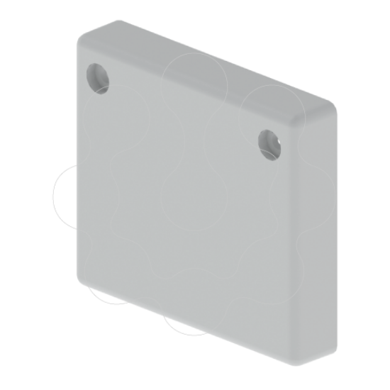 Imagem de 66 Tampa final cinzento 60x75 U23X