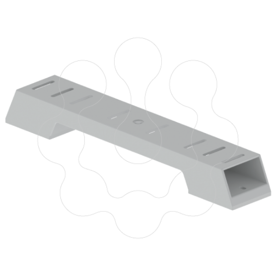 Imagem de 66 Suporte vertical isolante cinzento 600 U23X