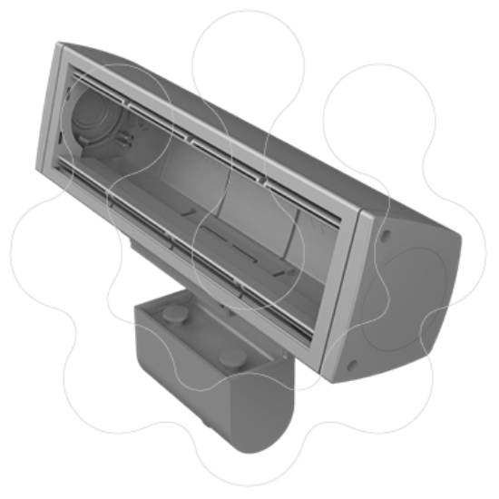 Imagem de 51 Caixa mob. mont. móvel 4 mec. antracite U24X