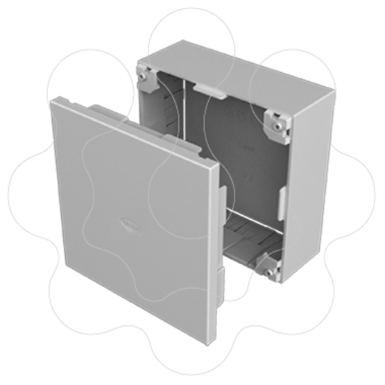 Imagem de 73 Caixa conexão/derivação cinzento 110x150 U24X