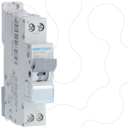 Mostrar detalhes para Disjuntor 1P+N 40A C 6/10KA 1M Imagem de Disjuntor 1P+N 40A C 6/10KA 1M