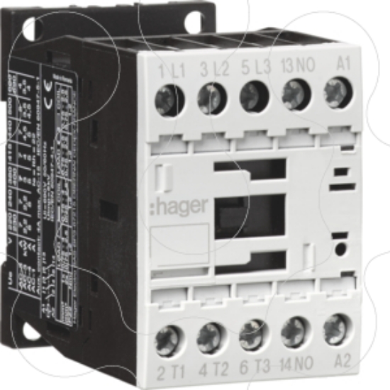 Imagem de Contactor 3P +1 NA 15.5A 24 VDC