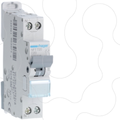 Mostrar detalhes para Disjuntor 1P+N 20A C 6/10KA 1M Imagem de Disjuntor 1P+N 20A C 6/10KA 1M