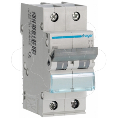 Mostrar detalhes para Disjuntor 2P 16A C 3kA 2M Imagem de Disjuntor 2P 16A C 3kA 2M