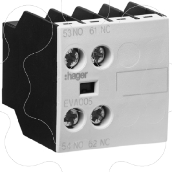 Imagem de Contacto Aux. ligacao frontal 1NA+1NF