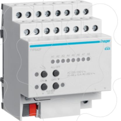 Mostrar detalhes para Actuador Fan Coil 2 canais Imagem de Actuador Fan Coil 2 canais