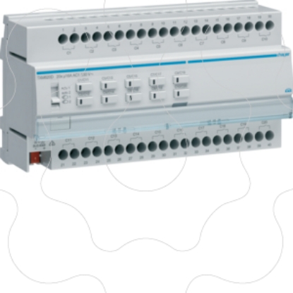 Mostrar detalhes para Actuador bin./est. 20 canais 16A Cap KNX Imagem de Actuador bin./est. 20 canais 16A Cap KNX