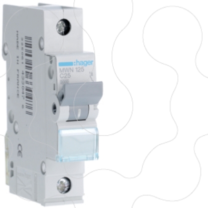 Mostrar detalhes para Disjuntor 1P 25A C 3kA 1M Imagem de Disjuntor 1P 25A C 3kA 1M