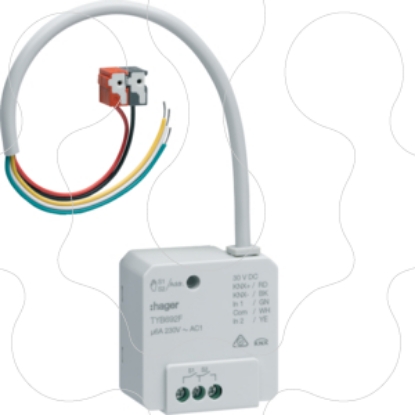 Mostrar detalhes para Actuador bin 2 canais 6A+2E encast KNX-S Imagem de Actuador bin 2 canais 6A+2E encast KNX-S
