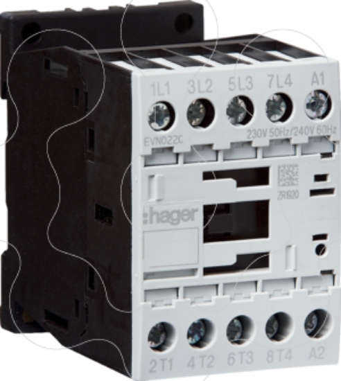 Imagem de Contactor 4P 22A 230 V 50 Hz/240 V 60 Hz