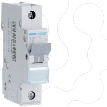 Mostrar detalhes para Disjuntor 1P 16A C 3kA 1M Imagem de Disjuntor 1P 16A C 3kA 1M