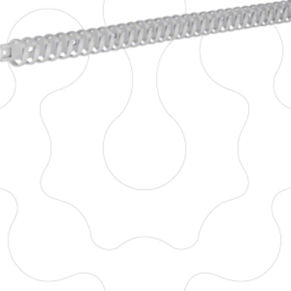 Mostrar detalhes para Calha cablagem VK flex 20 L=500mm Imagem de Calha cablagem VK flex 20 L=500mm