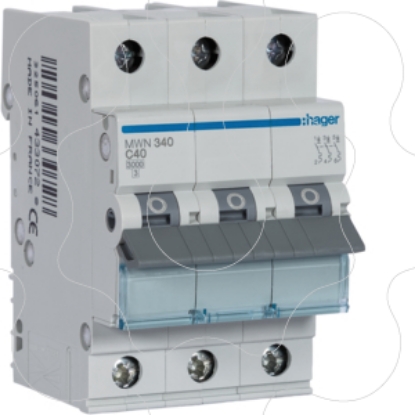 Mostrar detalhes para Disjuntor 3P 40A C 3kA 3M Imagem de Disjuntor 3P 40A C 3kA 3M