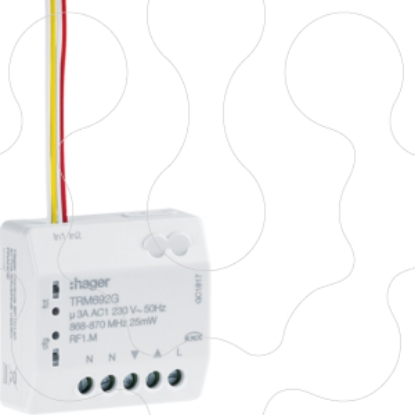Mostrar detalhes para Micro modulo 2E + 1S estores RF Imagem de Micro modulo 2E + 1S estores RF