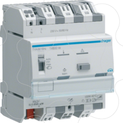 Mostrar detalhes para Variador 1 canal 600W KNX-S Imagem de Variador 1 canal 600W KNX-S