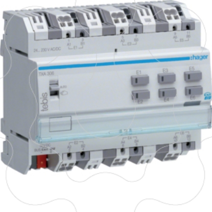 Mostrar detalhes para Modulo 6 entradas bin. universais KNX Imagem de Modulo 6 entradas bin. universais KNX