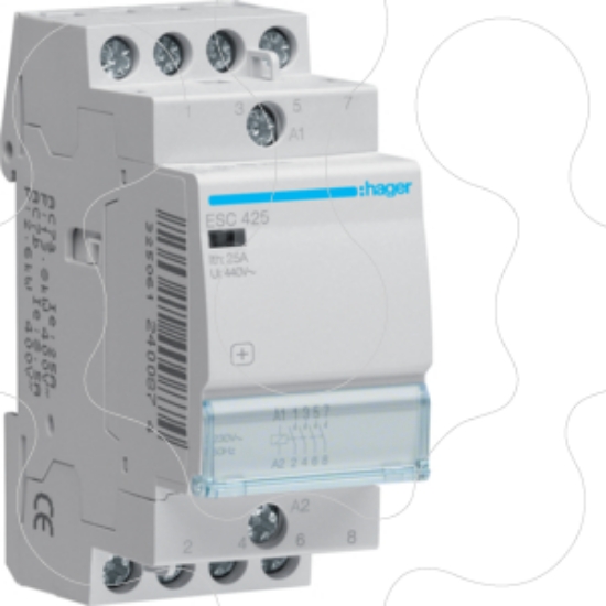 Imagem de Contactor 25A, 4NA, 230V 2M