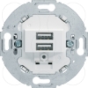 Imagem de Tomada USB carreg. 30A redonda branco