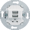 Imagem de Tomada USB carreg. 30A redonda branco