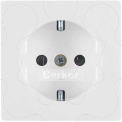 Mostrar detalhes para Q.x   esplh. Schuko c/obtur. branco Imagem de Q.x   esplh. Schuko c/obtur. branco