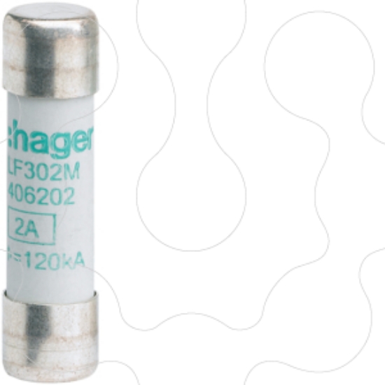 Imagem de Fusivel 10x38 aM 2A 500V