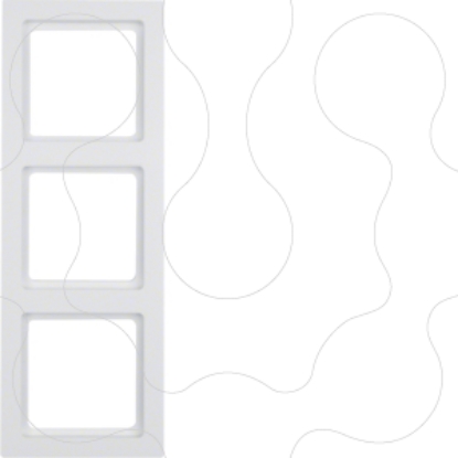 Mostrar detalhes para Q.3   quadro x3 branco Imagem de Q.3   quadro x3 branco