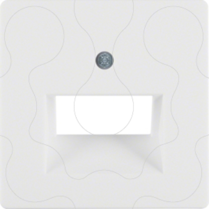 Mostrar detalhes para Q.x   espelho RJ45 duplo branco Imagem de Q.x   espelho RJ45 duplo branco