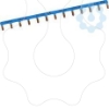 Imagem de Pente de lig. 1P 63A azul 13M