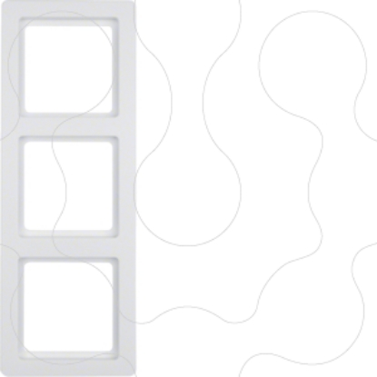 Mostrar detalhes para Q.1   quadro x3 branco Imagem de Q.1   quadro x3 branco