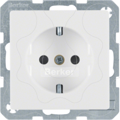 Mostrar detalhes para Q.x   Schuko c/ obturad. branco Imagem de Q.x   Schuko c/ obturad. branco