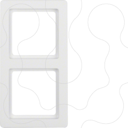 Mostrar detalhes para Q.1   quadro x2 branco Imagem de Q.1   quadro x2 branco