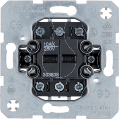 Mostrar detalhes para Comutador de escada duplo 10AX 250V Imagem de Comutador de escada duplo 10AX 250V