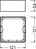 Imagem de DL SLIM FRAME SQ 105 WT