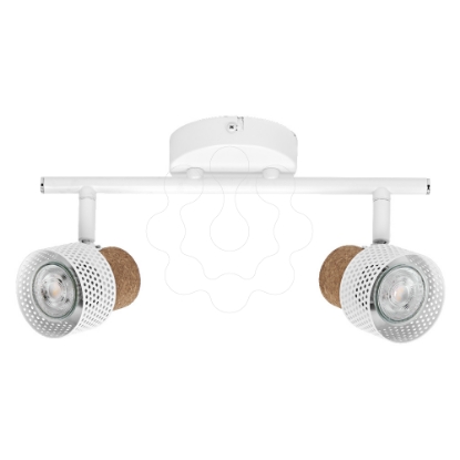 Mostrar detalhes para Decor Spot Cork GU10 White 2x3.4W 927 DIM Imagem de Decor Spot Cork GU10 White 2x3.4W 927 DIM