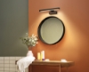 Imagem de ORBIS Disc Bar Bathroom Mirror 400mm Black