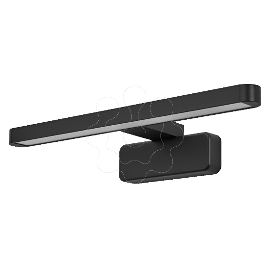 Imagem de ORBIS Disc Bar Bathroom Mirror 400mm Black