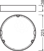 Imagem de DL SLIM FRAME DN 210 WT