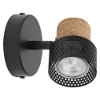 Imagem de Decor Spot Cork GU10 Black 1x3.4W 927 DIM