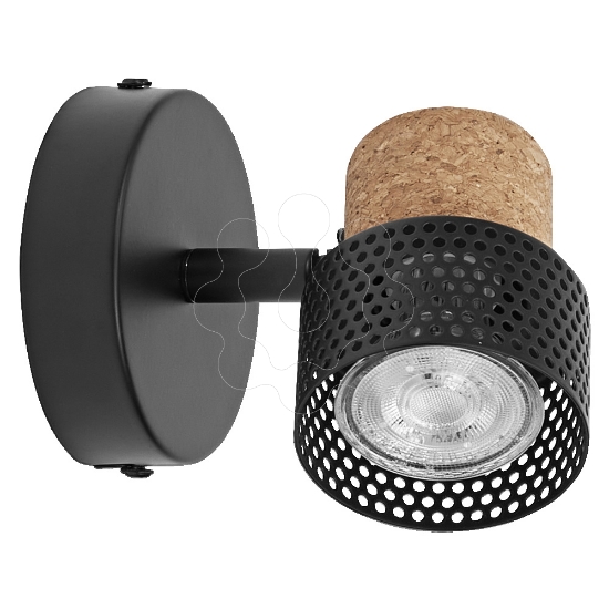 Imagem de Decor Spot Cork GU10 Black 1x3.4W 927 DIM