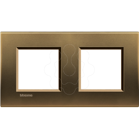 Imagem de Livinglight - Quadro duplo H / V - Bronze