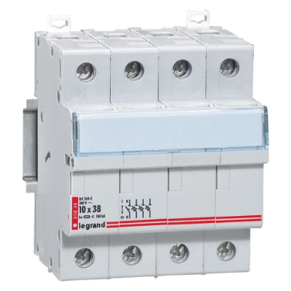 Mostrar detalhes para CORTA CIRC. 3P+N 32A 103X38 Imagem de CORTA CIRC. 3P+N 32A 103X38