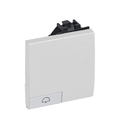 Mostrar detalhes para Livinglight   Tecla basculante “Campainha”   Branco 2 modulos Imagem de Livinglight   Tecla basculante “Campainha”   Branco 2 modulos