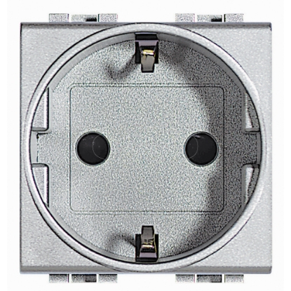 Mostrar detalhes para Livinglight   Tomada 2P+T Schuko Ligadores automaticos   Tech 2 modulos Imagem de Livinglight   Tomada 2P+T Schuko Ligadores automaticos   Tech 2 modulos