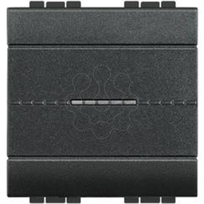Mostrar detalhes para Livinglight   Comutador de escada iluminavel   Comando axial   Antracite 2 mod. Imagem de Livinglight   Comutador de escada iluminavel   Comando axial   Antracite 2 mod.