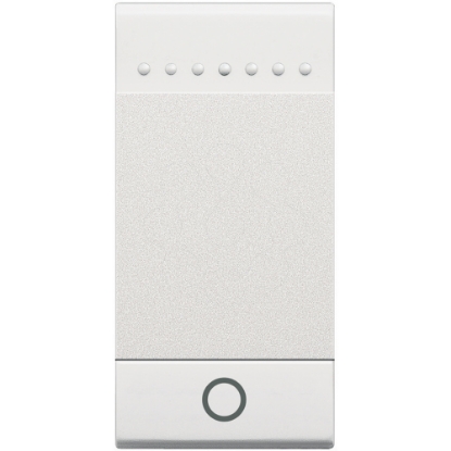 Mostrar detalhes para Livinglight   Tecla basculante com simbolo “Luz”   Branco 1 modulo Imagem de Livinglight   Tecla basculante com simbolo “Luz”   Branco 1 modulo